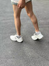 特步 XTEP男鞋跑步鞋透氣網(wǎng)面輕便運動鞋青少年軟底回彈鞋子男休閑減震潮鞋 帆白 42 曬單實拍圖