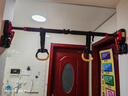 特步（XTEP）家用單杠室內(nèi)引體向上器兒童成人免打孔門(mén)上訓(xùn)練健身器材運(yùn)動(dòng)吊桿 升級(jí)防滑【巨穩(wěn)】+吊環(huán)96-140cm 免打孔/不傷墻體/不下滑 曬單實(shí)拍圖