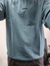 哈吉斯（HAZZYS）男裝 春秋季polo領(lǐng)男上衣棉彈寬松翻領(lǐng)衛衣男ABTZE0CCX37 曬單實(shí)拍圖
