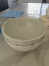 萬享釉下彩陶瓷面碗陶瓷飯碗湯碗青瓷南瓜7.5英寸大碗 2件套裝 曬單實拍圖