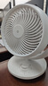 京東京造 [小云朵」空氣循環(huán)扇 廣角搖頭電風(fēng)扇家用節能桌面/臺式小風(fēng)扇空調伴侶輕音大風(fēng)量四季循環(huán)白色款 曬單實(shí)拍圖