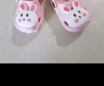 樂(lè )卡利兒童拖鞋夏女童外穿軟底防滑卡通小孩涼拖鞋小童嬰幼兒寶寶洞洞鞋 粉紅色 14 適合腳長(cháng)12.5cm 曬單實(shí)拍圖