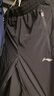 LI-NING KIDS李寧男童褲子夏季冰絲速干兒童運動(dòng)褲中大童寬松秋季休閑褲防蚊褲 黑色-直筒【速干款】 150 cm 曬單實(shí)拍圖