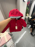 戴維貝拉（DAVE＆BELLA）童羽絨服冬裝男童女童輕薄羽絨服寶寶連帽外衣 曬單實(shí)拍圖