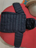 水孩兒（SOUHAIT）童裝男女童輕薄羽絨服冬季新款兒童羽絨外套上衣 鉆石黑 700+蓬松度-充絨量90% 140 充絨量59g 曬單實(shí)拍圖