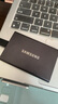 三星（SAMSUNG） 2TB Type-c USB 3.2 移動(dòng)固態(tài)硬盤(pán)（PSSD） T7 灰色 NVMe傳輸速度1050MB/s 手機直連筆記本外接 曬單實(shí)拍圖