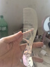 臻匯銀999足銀梳子年年有余雪花銀刮痧按摩生日禮物送女友約100g 曬單實拍圖