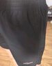 鴻星爾克運動(dòng)褲女夏季新款清爽吸濕速干健身跑步五分褲運動(dòng)短褲女子短褲 正黑 S 曬單實(shí)拍圖