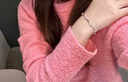 沄汧925純銀手鏈女2025新款女生生日禮物送女友氣質(zhì)輕奢小眾首飾飾品 菱光之戀手鏈【證書(shū)+禮盒】 曬單實(shí)拍圖