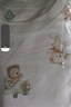 拉比【100%精梳棉】嬰幼童四季款秋衣圓領(lǐng)內衣肩開(kāi)打底上衣（2件裝） 小熊內衣肩開(kāi)上衣（2件裝） 80 曬單實(shí)拍圖