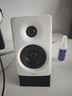 漫步者（EDIFIER）N300 無線藍牙桌面電腦音響 家用有源桌面2.0音箱 精致小巧HIFI音質(zhì)雙金標認證情人節(jié)禮物 絲綢白+音頻線+腳墊 曬單實拍圖