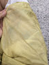 范思藍(lán)恩扶柳煙綠新中式旗袍連衣裙女夏裝假兩件拼接肌理感裙子 芥末黃 M （正碼正拍，卡碼拍大） 曬單實(shí)拍圖