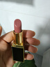 TOM FORD魅夜蘭花限定黑管水感緞光TF151口紅裸粉色 唇膏化妝品生日禮物女 曬單實(shí)拍圖