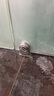 奧本插銷 免打孔玻璃門插銷鎖 酒店浴室單門地鎖衛(wèi)生間地插銷822銀色 曬單實拍圖