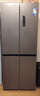 美的（Midea）457十字四開(kāi)門60cm超薄嵌入式底部散熱一級(jí)變頻智能家用冰箱 MR-457WUSPZE蒼穹灰 家電國(guó)家補(bǔ)貼20% 曬單實(shí)拍圖