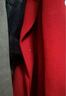 皮爾卡丹（pierre cardin）紅色雙面羊絨大衣女中長款2025年秋冬季新款盤扣顯瘦毛呢外套 安可拉紅 L 曬單實(shí)拍圖