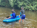 藍科SUP充氣槳板站立式漂流槳板競速沖浪板劃水板漿板船劃槳浮板水上 【加寬加長(cháng)板】乘風(fēng)號（側邊雙層保護） 曬單實(shí)拍圖