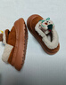 栢啟歆包跟棉鞋女款冬季新款卡通加絨加厚保暖冬天室內家居可外穿棉拖鞋 卡通狗包跟棉鞋【咖色】 38-39 （建議36-37） 曬單實(shí)拍圖