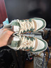 adidas FORUM LOW CL低幫休閑籃球板鞋男女阿迪達斯三葉草   氧化綠/柔和棕/漢玉白   40 曬單實(shí)拍圖