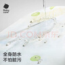 babycare寶寶吃飯罩衣兒童圍兜嬰兒反穿衣防臟輔食圍裙 藍茵樂(lè )章 80碼  曬單實(shí)拍圖