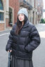 熊貓·本2025冬季連帽羽絨服男保暖90%白鴨絨200G純色雙開(kāi)拉鏈LOGO面包服 極夜黑「立領(lǐng)·通勤版」85絨子·可溯源·新國標 2XL 曬單實(shí)拍圖