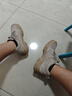 駱駝（CAMEL）經(jīng)典復古厚底增高男士休閑運動戶外工裝鞋 G15W076037 沙色 43 曬單實拍圖