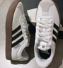 adidas「T頭鞋」VL COURT 2.0復古休閑板鞋德訓鞋阿迪達斯輕運動(dòng) 灰色/黑色/銀色(推薦女生選小半碼)   42.5 曬單實(shí)拍圖