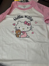 巴拉巴拉兒童睡衣套裝秋季女童家居服可外出【hellokittyIP】209325171002 曬單實(shí)拍圖