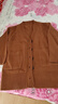 啄木鳥(niǎo)羊毛衫針織開(kāi)衫女中長(cháng)款洋氣秋冬新款大碼胖美眉寬松毛衣厚外套 駝色 3XL 建議145-160斤 曬單實(shí)拍圖