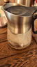 入一山河飄逸壺泡茶壺茶水分離玻璃茶壺飄逸杯沖茶壺器沏茶壺過(guò)濾茶壺 一按茶水分離飄逸壺 曬單實(shí)拍圖