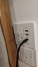 國際電工暗裝86型20W快充USB插座開關(guān)面板墻壁手機充電Type-c家用五孔 五孔20W快充USB+type-c【白色】 曬單實拍圖