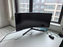三星（SAMSUNG）34英寸 準4K曲面 165Hz高刷 電競1ms 帶魚(yú)屏顯示器 窄邊框電腦屏幕 玄龍騎士G5 C34G55TWWC 曬單實(shí)拍圖