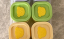 如山嬰兒輔食盒冷凍格獨立分裝盒寶寶硅膠輔食工具冰格可蒸煮模具 曬單實拍圖