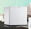 美的（Midea）45升單門(mén)迷你小冰箱租房宿舍辦公室家用冷藏小型電冰箱美妝可用節能安靜運行BC-45M【國家補貼】 曬單實(shí)拍圖