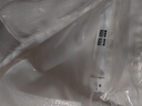 優(yōu)衣庫女裝薄型襯衫/長(cháng)袖襯衣空調衫通勤484796 01 乳白色 M /160/84A 曬單實(shí)拍圖