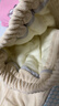 G.DUCKKIDS小黃鴨童裝女童棉褲冬季新款寶寶夾棉加厚兒童褲子冬裝外穿束腳褲 米色 110 (L) 4~5歲【100-110cm】 曬單實(shí)拍圖