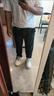 森馬男鞋秋季百搭休閑加絨高幫老爹鞋男士運動厚底增高潮鞋子男款棉鞋 米紅 （基礎(chǔ)款） 43 曬單實拍圖