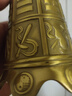 玄大師黃銅復(fù)古八寶鐘擺件金屬八仙銅鐘法器銅鈴鐺飾品屋檐掛件 八寶鈴高13Cm 曬單實拍圖