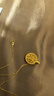 中國黃金（CHINA GOLD）黃金項(xiàng)鏈女士足金八寶羅盤吊墜七夕情人節(jié)禮物送女友老婆 足金吊墜金重約2.3g*配銀鏈（工費(fèi):260） 曬單實(shí)拍圖