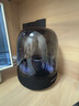 哈曼卡頓（Harman/Kardon）琉璃4代 360度環(huán)繞立體聲 菱形氛圍燈效 下沉式低音炮 桌面藍(lán)牙音箱 Aura Studio4黑色 曬單實(shí)拍圖
