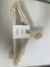 百草園衣架掛衣服防滑無痕衣掛架成人家用加粗加寬大號晾曬衣?lián)巫?0只 曬單實(shí)拍圖