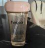 HEGEN海格恩吸管杯兒童水杯學(xué)飲杯奶瓶1-3-6歲直飲吸管嬰兒寶寶牛奶杯 【健康坐姿】 330ml 吸管杯-天使粉 曬單實(shí)拍圖
