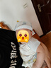 愛寶適嬰兒帽子夏款男童鴨舌帽寶寶棒球帽遮陽帽新生兒帽子藍小熊S297 曬單實拍圖