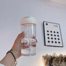COOKSSTritan水杯塑料杯大容量運動水杯男女戶外健身水杯帶濾網(wǎng)600ml 曬單實拍圖