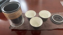南山先生 便攜茶具玻璃功夫茶具陶瓷辦公旅行茶具日式茶具套裝快客杯 經(jīng)緯旅行套裝_禪風(fēng)黑 曬單實(shí)拍圖