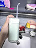 米家小米便攜式?jīng)_牙器洗牙器水牙線 F400白色云感傘射機身收納噴嘴4擋沖牙模式  七夕情人節(jié)禮物 曬單實拍圖