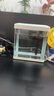 技研精工（JIYJNJINGGONG）魚缸客廳小型家用帶增氧桌面超白玻璃過濾免換水生態(tài)懶人魚缸240 曬單實(shí)拍圖