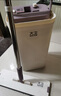 大衛平板拖把32cm4布帶桶免手洗加厚拖布干濕兩用刮刮樂(lè )Z9 曬單實(shí)拍圖