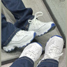 斯凱奇（Skechers）女鞋小白熊女士休閑鞋子厚底增高百搭運動(dòng)軟底老爹鞋女99999863 白色/海軍藍色/WNV1 37 曬單實(shí)拍圖