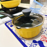 北鼎（Buydeem）小奶鍋輔食鍋泡面鍋煮粥鍋嬰兒不粘鍋熱奶煮蛋雪平鍋18cm小鵝黃 曬單實拍圖